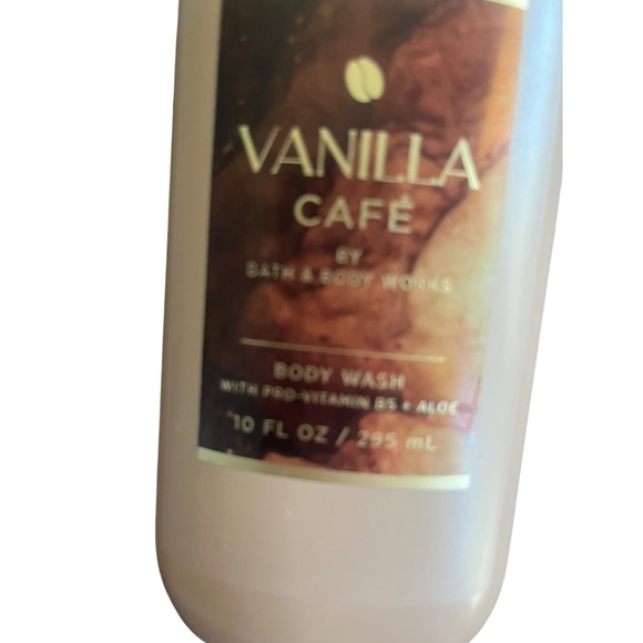 Bath & Body Works Vanilla Cafe Body Wash with Pro-Vitamin B5 & Aloe - 10 fl oz‎ - Picture 3 of 6